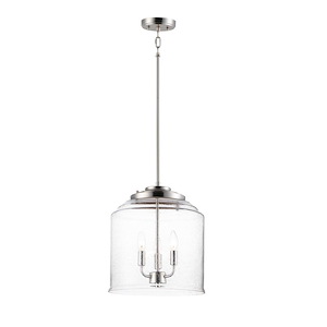 Acadia-3 Light Pendant-13.75 Inches wide by 16 inches high