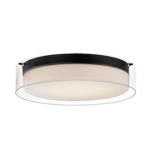 Duo - 16 Inch 28W 1 LED Round Flush Mount - 1046755