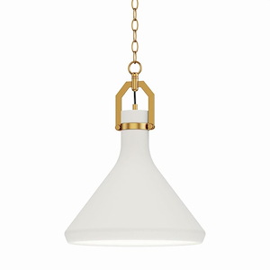 Lumi - 1 Light Pendant-15 Inches Tall and 13 Inches Wide - 1306179