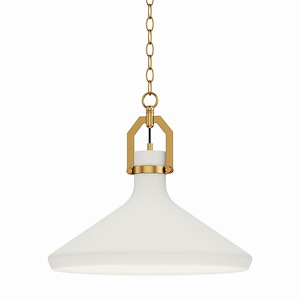 Lumi - 1 Light Pendant-12 Inches Tall and 16 Inches Wide