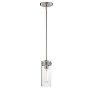 Pinn - 1 Light Mini Pendant-10 Inches Tall and 5 Inches Wide