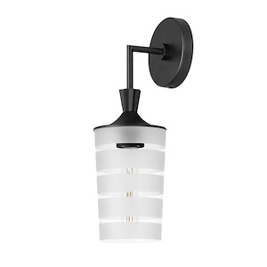 Copacabana - 1 Light Outdoor Wall Mount-16 Inches Tall and 5 Inches Wide