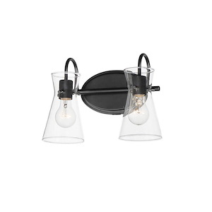 Ava - 2 Light Bath Vanity-9.5 Inches Tall and 13.5 Inches Wide - 1311028