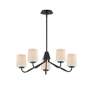 Durham - 5 Light Chandelier-8 Inch Tall and 26 Inch Wide - 1369748