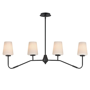 Durham - 4 Light Linear Pendant-12.25 Inch Tall and 4.75 Inch Wide - 1369749