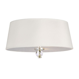 Rondo-Three Light Flush Mount in Transitional style-15 Inches wide by 7.25 inches high