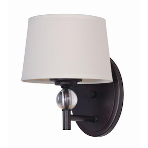 Rondo-One Light Wall Sconce in Transitional style-6.5 Inches wide by 8.5 inches high