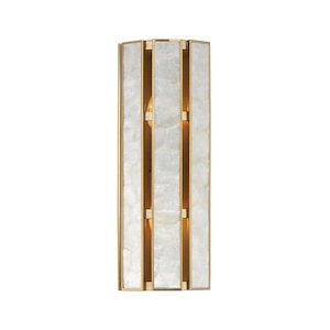 Miramar - 2 Light Wall Sconce-19 Inches Tall and 8 Inches Wide