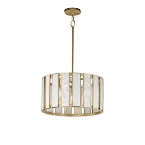 Miramar - 3 Light Pendant-11 Inches Tall and 18 Inches Wide