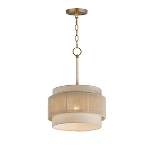 Seacliff - 1 Light Pendant-19.5 Inch Tall and 14 Inch Wide - 1369752