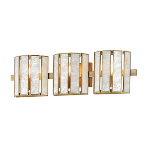 Miramar - 3 Light Wall Sconce-8 Inch Tall and 27.25 Inch Wide - 1377213