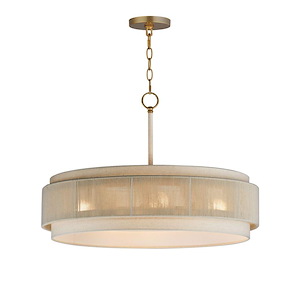 Seacliff - 4 Light Pendant-22.5 Inch Tall and 28 Inch Wide - 1369754