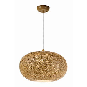 Bali - 13 Inch One Light Chandelier