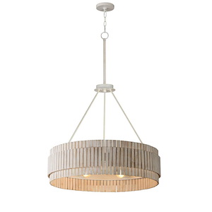 Satori - 6 Light Chandelier-42.5 Inch Tall and 30.75 Inch Wide - 1369764
