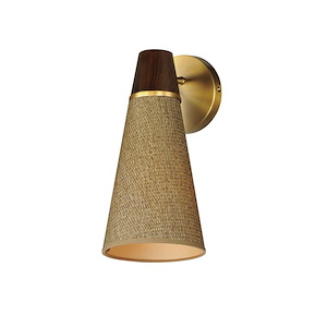 Sumatra - 1 Light Wall Sconce-13.25 Inches Tall and 6.5 Inches Wide