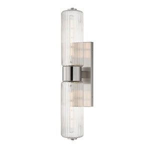Kasbah - 2 Light Wall Sconce-28.25 Inch Tall and 5 Inch Wide - 1369770