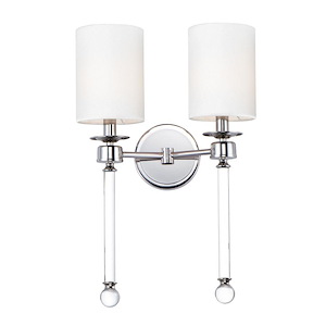 Lucent-2 Light Wall Sconce in Contemporary style-13.75 Inches wide by 21 inches high - 1024714
