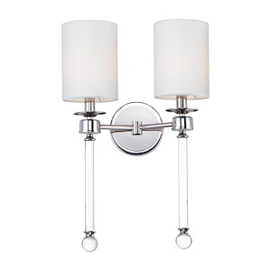 Lucent-2 Light Wall Sconce in Contemporary style-13.75 Inches wide by 21 inches high