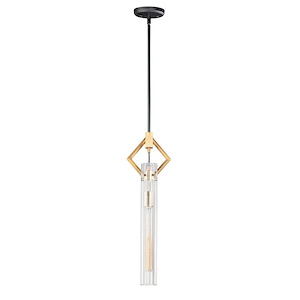 Flambeau-One Light Pendant-3 Inches wide by 26 inches high - 882557