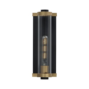 Opulent - 2 Light Outdoor Wall Sconce-14 Inches Tall and 5 Inches Wide