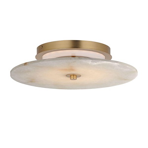 Quarry - 16W 1 LED Semi-Flush Mount-4.5 Inches Tall and 15 Inches Wide - 1342374