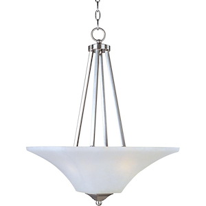 Aurora-Two Light Invert Bowl Pendant in Contemporary style-16 Inches wide by 24.5 inches high - 116383
