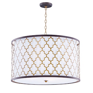 Crest-Four Light Pendant-24 Inches wide by 16.5 inches high