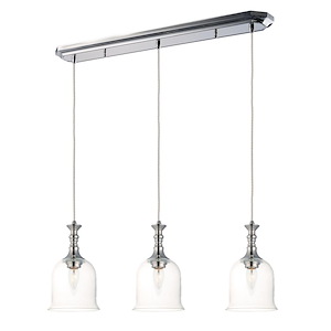 Centennial-Three Light Pendant-6.25 Inches wide by 10.75 inches high