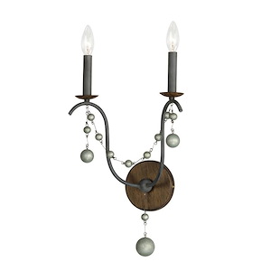 Formosa - 2 Light Wall Sconce-21.5 Inches Tall and 12 Inches Wide