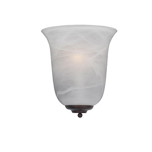 Essentials-1 Light Wall Sconce in Transitional style-10.5 Inches wide by 5.5 inches high