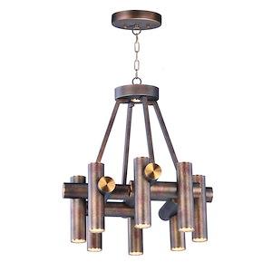 Tubular-54W 9 LED Pendant-20.25 Inches wide by 22.75 inches high - 604960