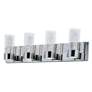 Sync-8 Light Contemporary Bath Vanity in Contemporary style-27 Inches wide by 7.5 inches high