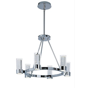 Sync-54W 12 LED Chandelier in Contemporary style-27.25 Inches wide by 18 inches high
