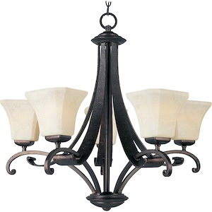 Oak Harbor-5 Light Chandelier in Transitional style-28 Inches wide by 26 inches high