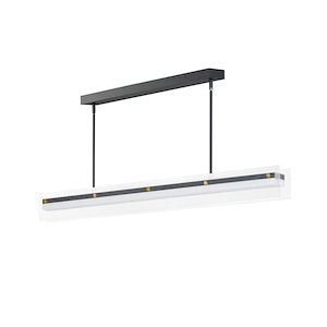 Spectre - 25W 1 LED Linear Pendant-4.75 Inches Tall and 4 Inches Wide - 1342378