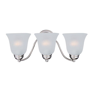 Basix-3 Light Bath Vanity in Contemporary style-19 Inches wide by 8 inches high - 116477