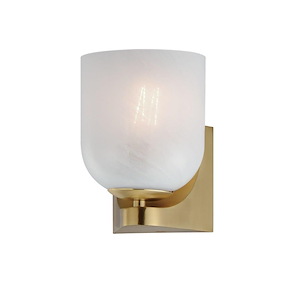 Scoop - 1 Light Bath Vanity-7.25 Inches Tall and 5.5 Inches Wide - 1326576