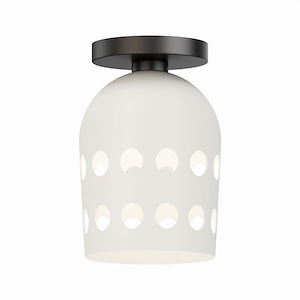 Dottie - 1 Light Flush Mount-9.5 Inches Tall and 6.25 Inches Wide