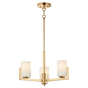 Dart-Three Light Chandelier-22.25 Inches wide by 13.5 inches high - 882544