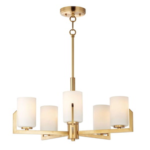 Dart-Five Light Chandelier-26 Inches wide by 13.5 inches high - 882539