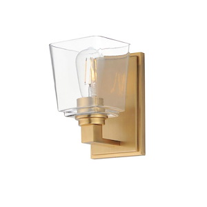 Cubos - 1 Light Wall Sconce-8 Inches Tall and 4.75 Inches Wide - 1342399