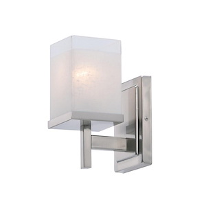 Tetra-1 Light Bath Vanity-5 Inches wide by 9 inches high