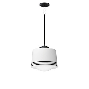 Eureka - 1 Light Pendant-16.25 Inch Tall and 11.75 Inch Wide - 1369795