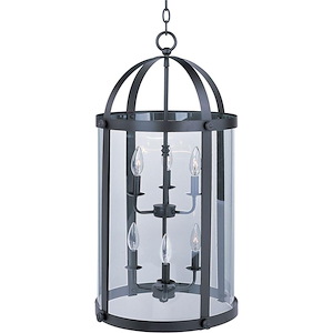 Tara-Six Light Entry Foyer Pendant in Mediterranean style-16.5 Inches wide by 29.5 inches high