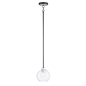 Vessel-One Light Mini Pendant-7.25 Inches wide by 8.5 inches high