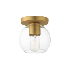 Knox - 1 Light Flush Mount-6.5 Inches Tall and 6 Inches Wide - 1311063
