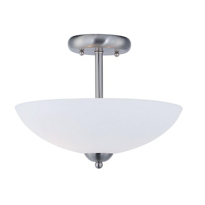 Taylor-Two Light Semi Flush Mount-13 Inches wide by 10 inches high