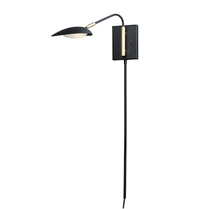 Scan-7.75-6.5W 1 LED Pin-Up Wall Sconce-7.75 inches high
