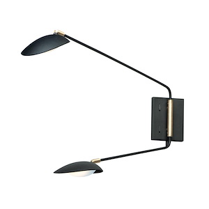 Scan-19.75-13W 2 LED Pin-Up Wall Sconce-6 Inches wide by 19.75 inches high