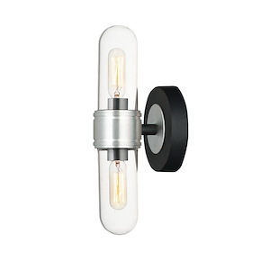 Dual-2 Light Bath Vanity-11.5 inches high